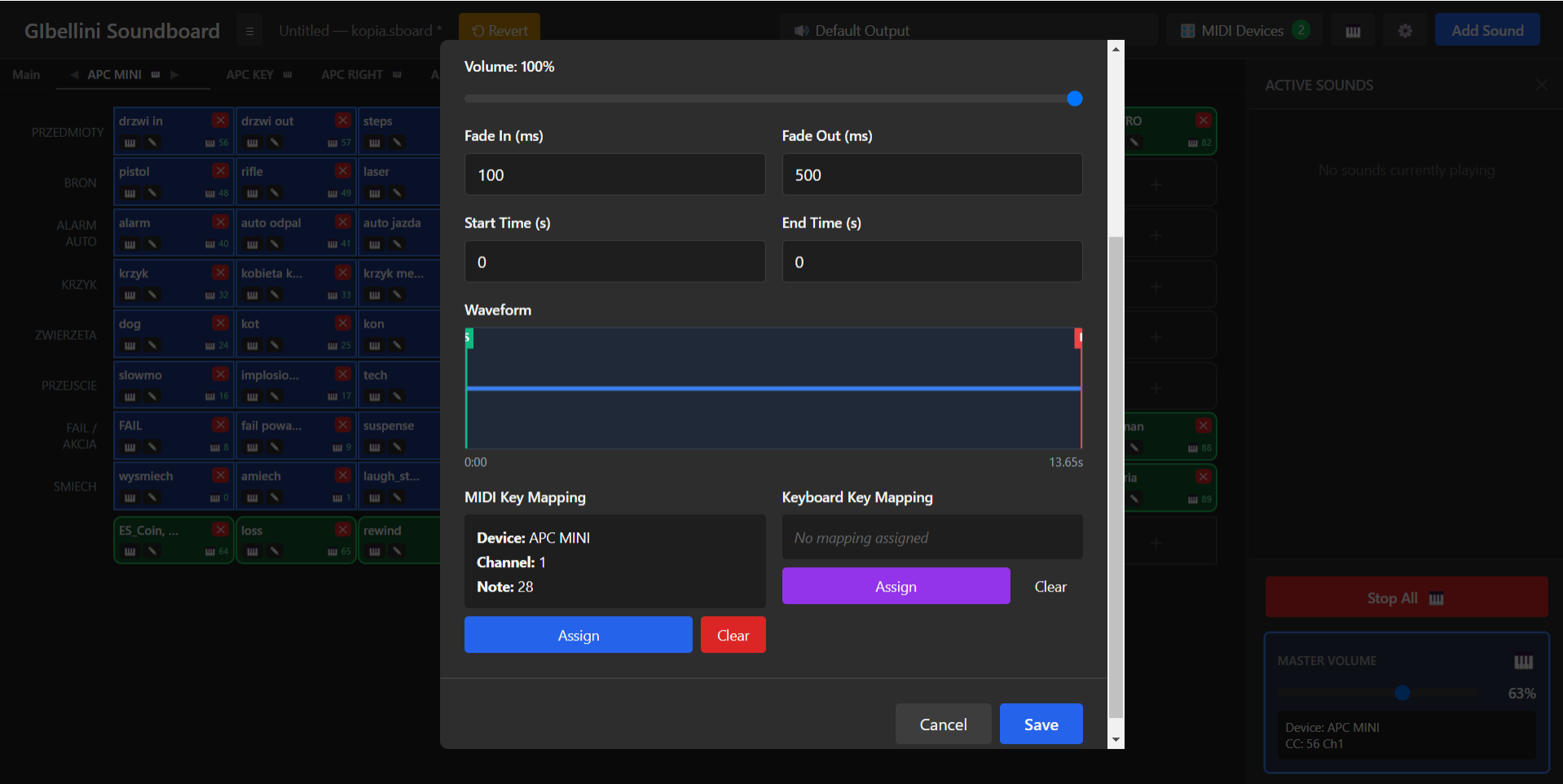 GIbellini Soundboard Features